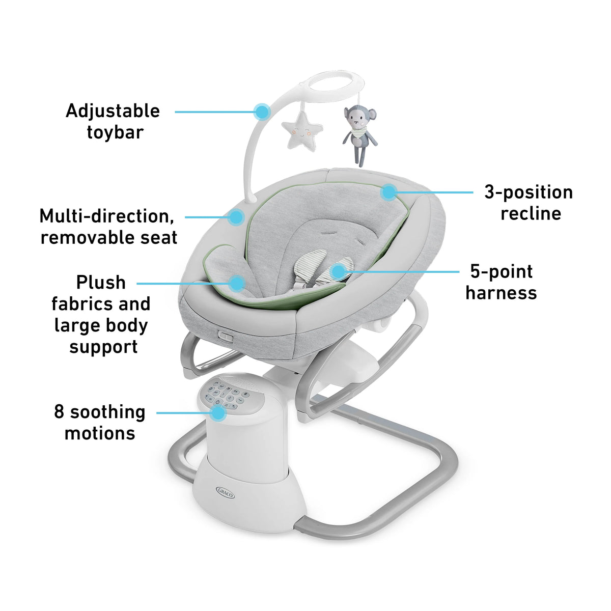 Swing with Removable Rocker Y30067