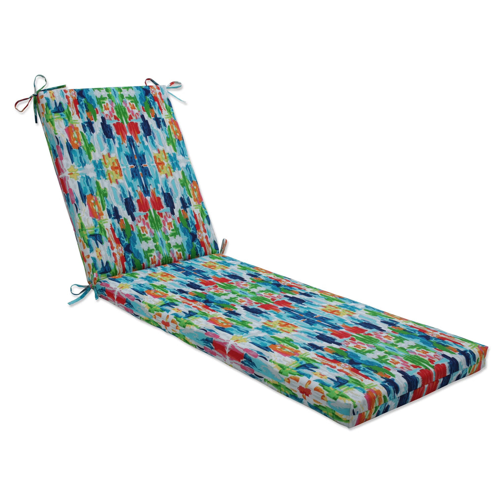 Abstract Reflections Multi Chaise Lounge Cushion 80 X 23 X 3 F15602
