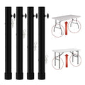 4-Pack Adjustable Folding Table Leg Extenders Z262