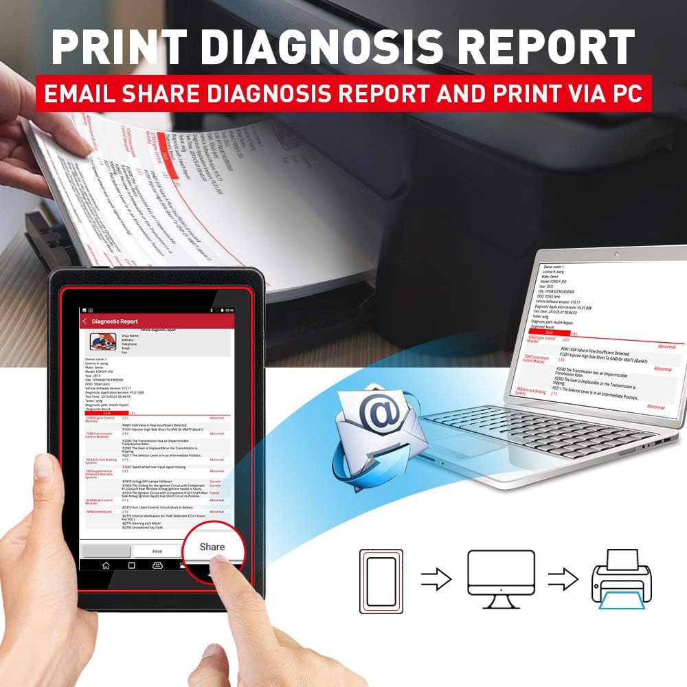 Bi-Directional Full System Automotive Scan Tool P579133