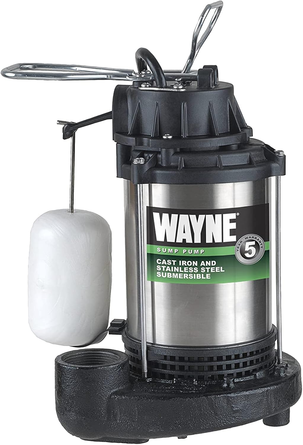 3/4 HP Submersible Cast Iron and Stainless Steel Sump Pump R722810