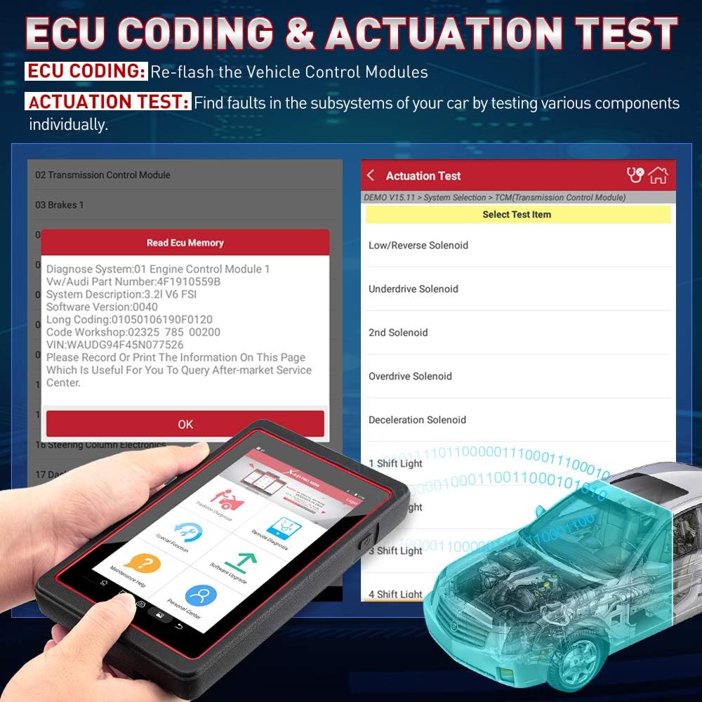 Bi-Directional Full System Automotive Scan Tool P579133