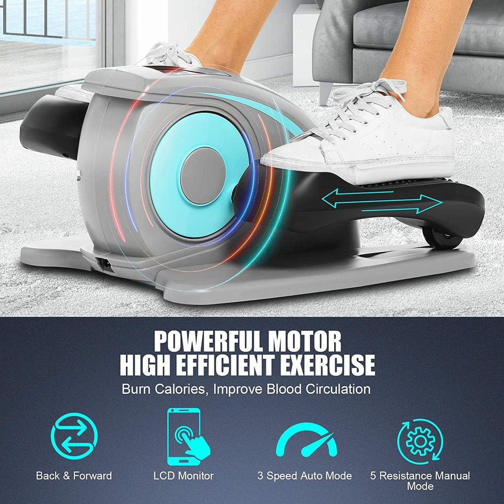 Under Desk Elliptical Machine with Remote Control G879