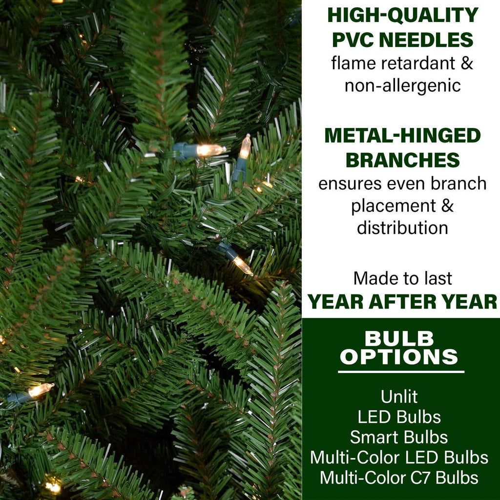 7.5-ft Multi-Color LED Christmas Tree U265089