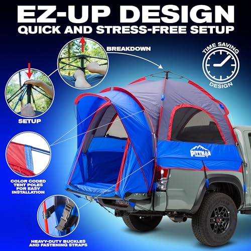 Truck Bed Tent with EZ up Mechanism J136134