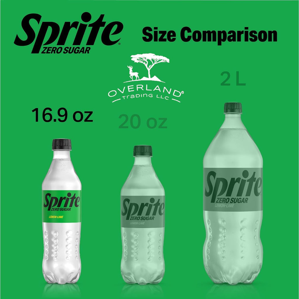 12 Pack 16.9 fl oz Lemon Lime Soda Pop S5815