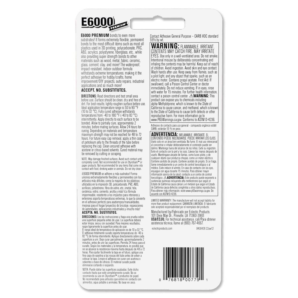 E6000 Contact Adhesive L7364