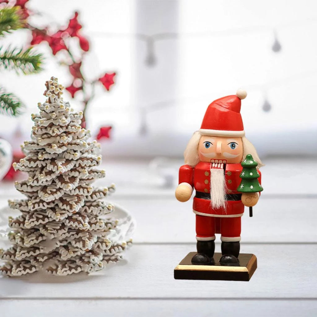 2-pack 16cm Wooden Nutcracker Christmas Décor F93784