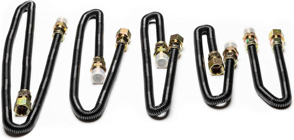 Black Non-Whistle Gas Flex Line C37947