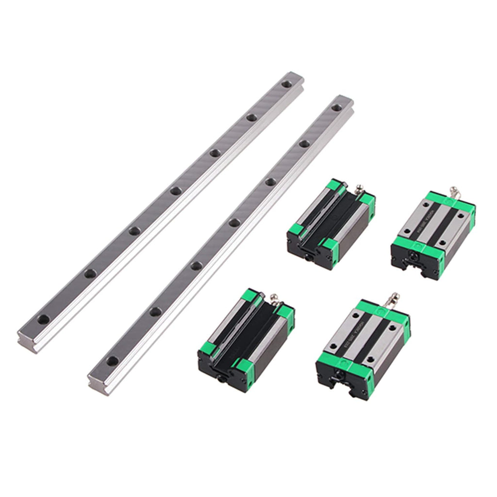 2PCS Linear Guide Rail with 4PCS Bearing Block Set H32998