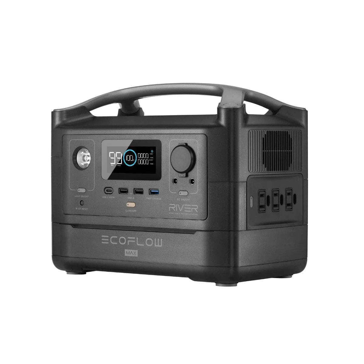 Portable Power Station 512Wh Capacity 1000W AC Output L446076