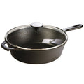 Black 3-Quart Skillet with Glass Lid O546913