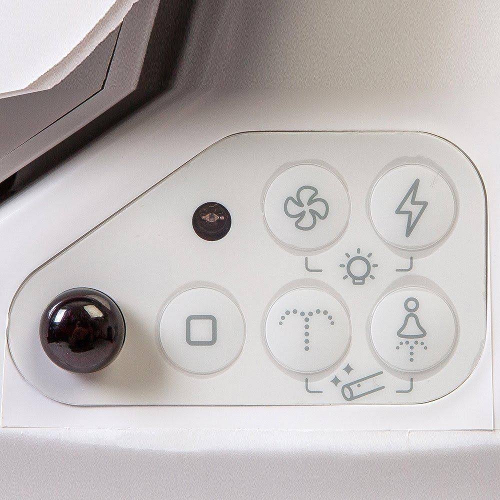 White Elongated Bidet Seat T7140