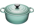 5.5 Quarts Enameled Cast-Iron Round Dutch Oven R996