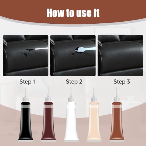Black Leather Repair Gel Kit Y7617