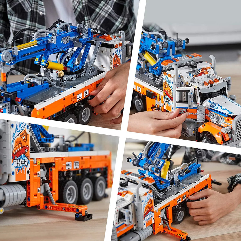 Heavy-Duty Tow Truck with Crane P4272