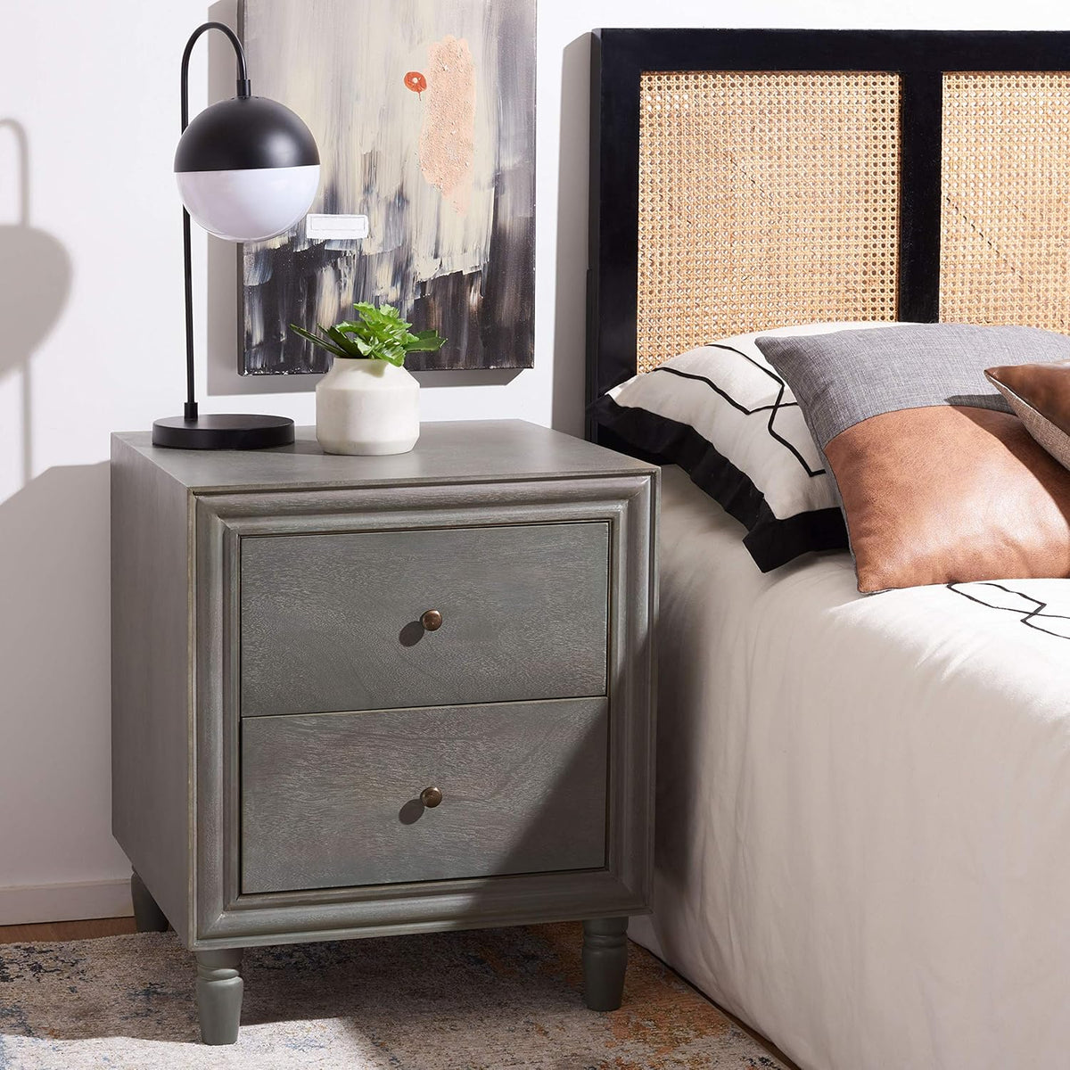 Teal Accent Table B5961