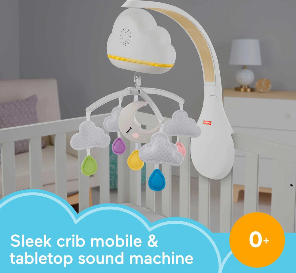 Calming Clouds Mobile & Soother Sound Machine with Music G8117
