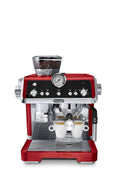 Red Espresso Machine with Dual Heating System D616291