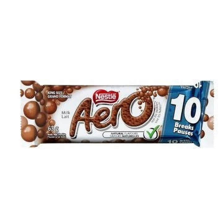 Aero Chocolate Bars, 63g Each, 1.5kg Box (24pk) R12736
