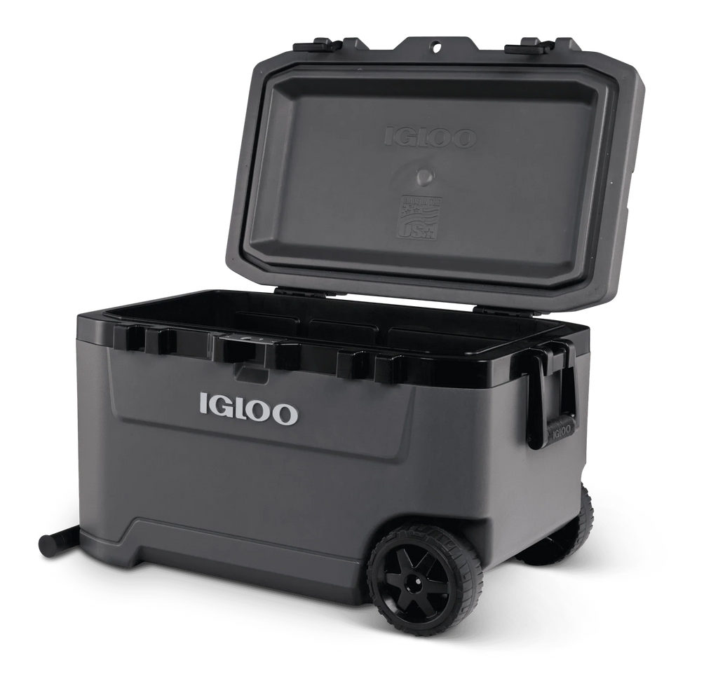 72 Quart Ice Chest Cooler with Wheels E23297