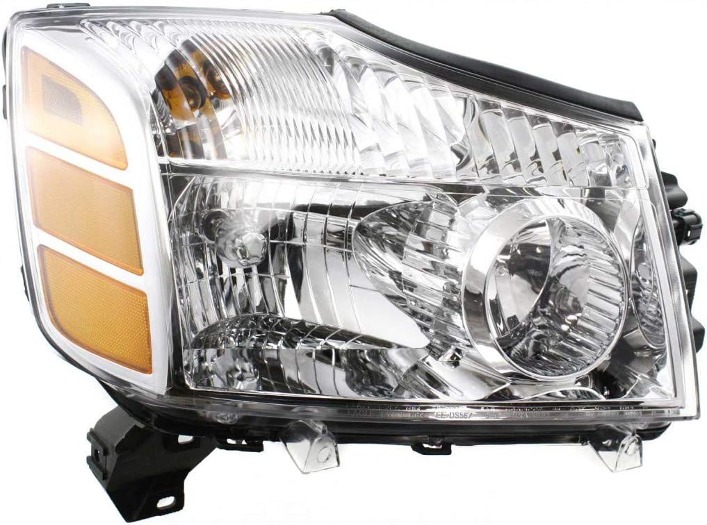 Passenger Side Headlight for Nissan Armada 2004-2006 N222