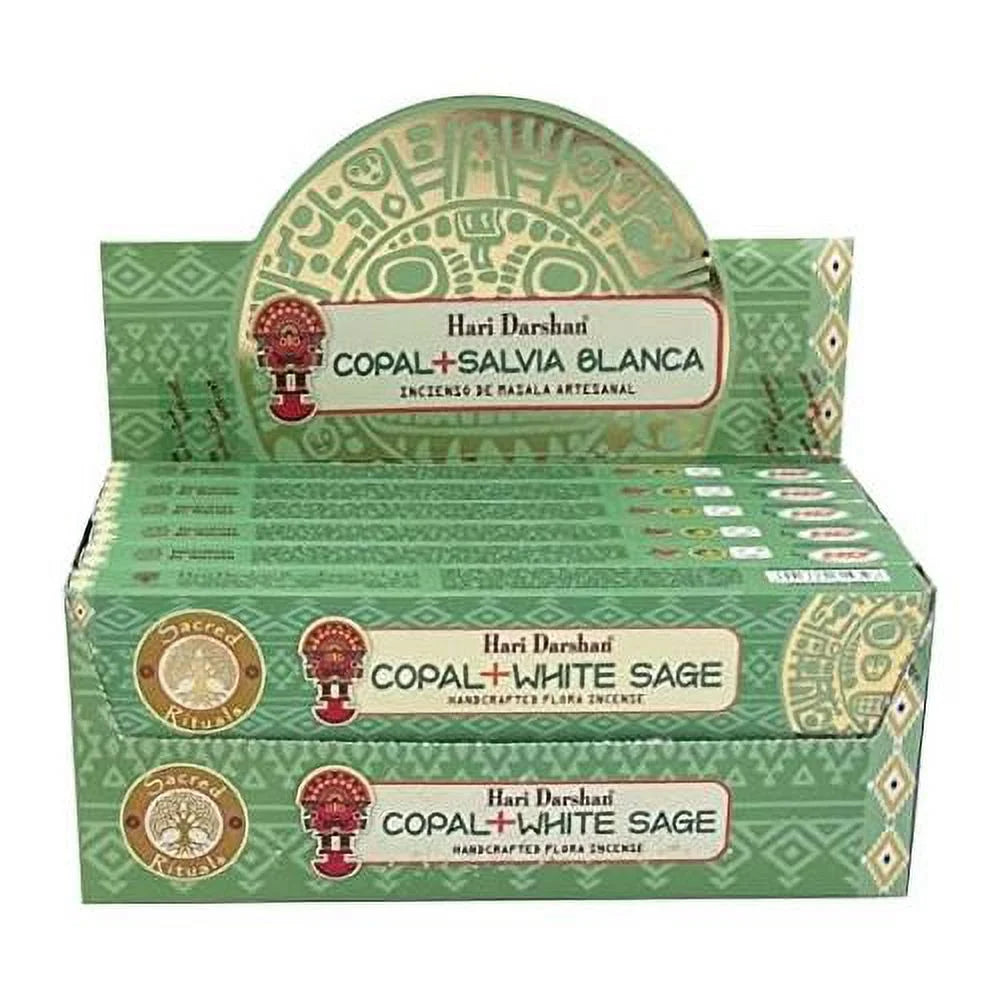 Handcrafted Incense Sticks 180 Sticks Copal White Sage U658037