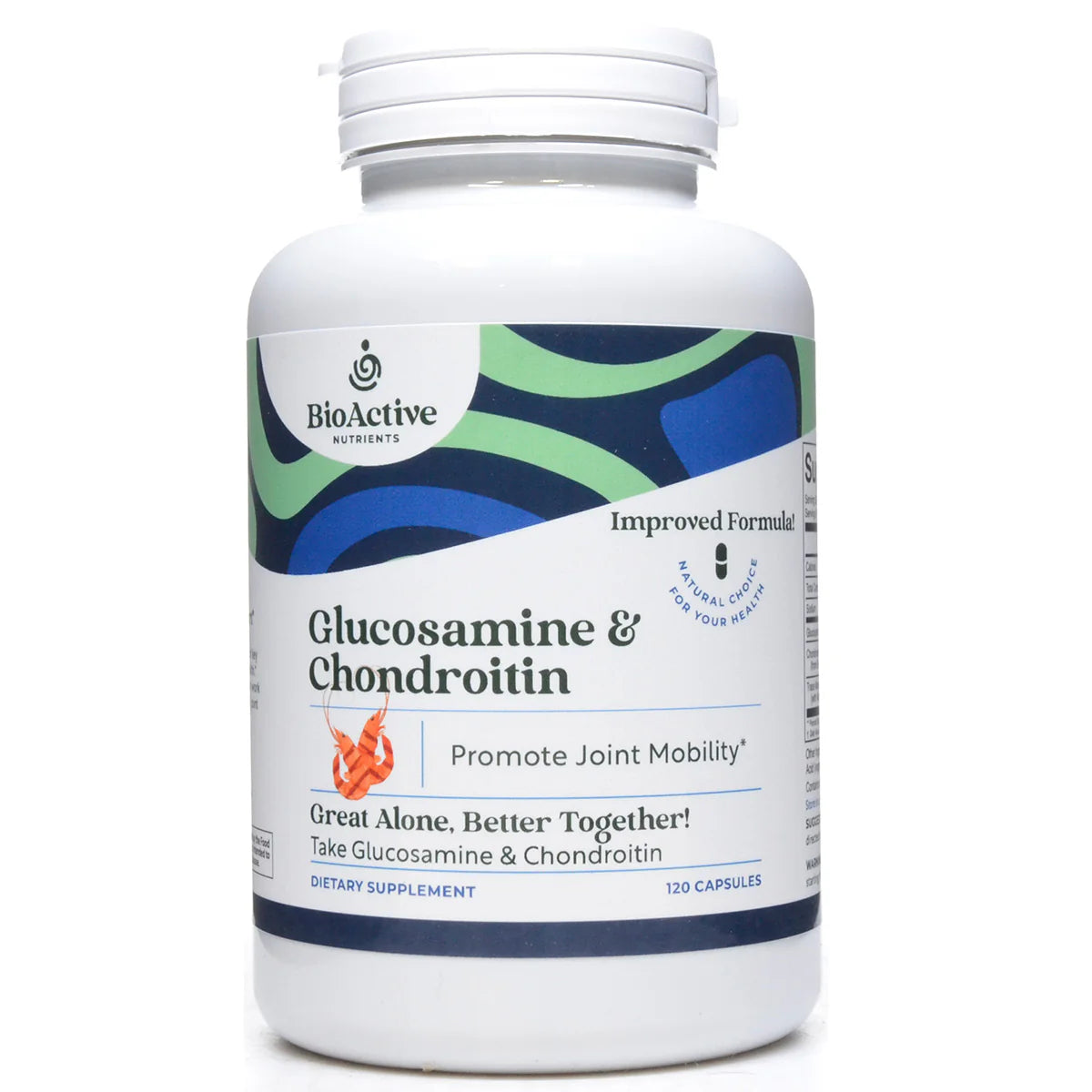 Glucosamine & Chondroitin 120 caps B314