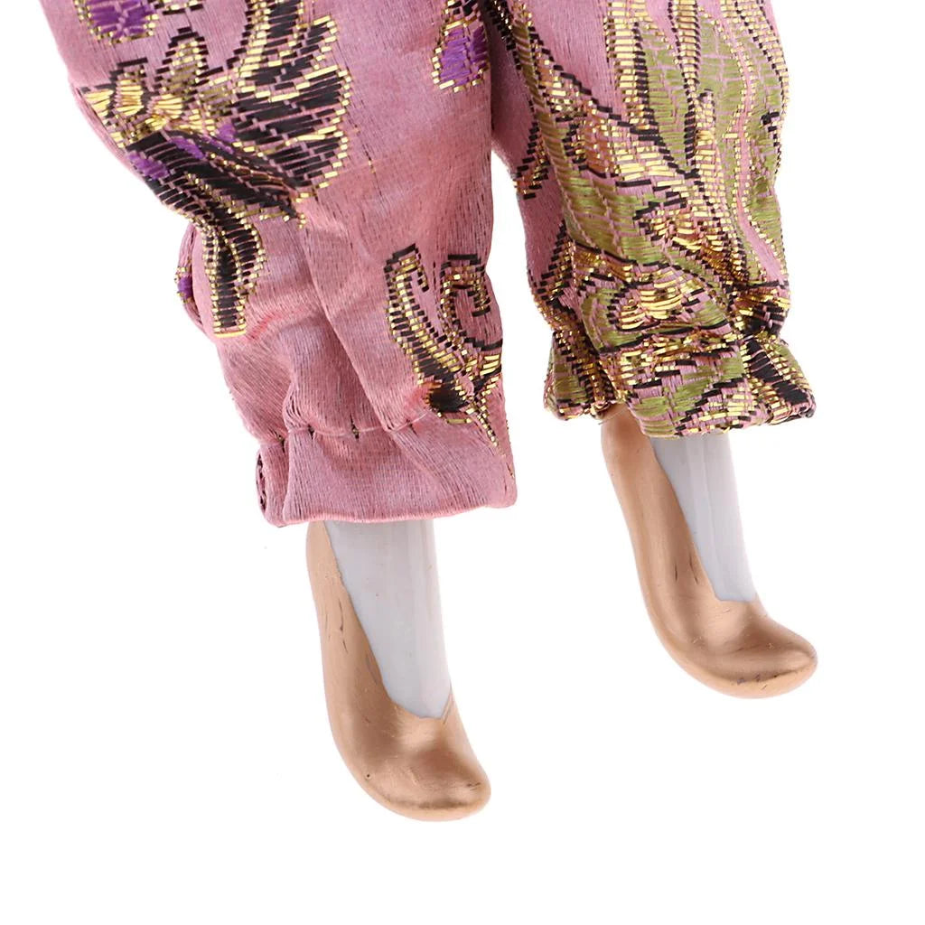 9 Inch Porcelain Doll Pink E132