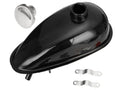 2L Metal Fuel Gas Tank with Cap for Motorized Bicycle Engine U793