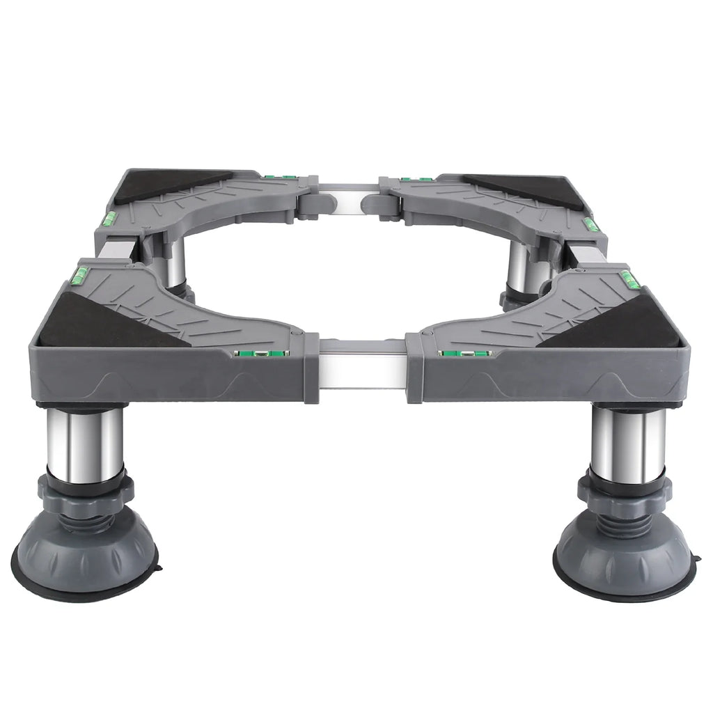 Adjustable Refrigerator Stand with 4 Suction Feet Black Z906
