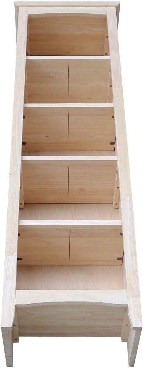 Unfinished Shaker Bookcase F4075