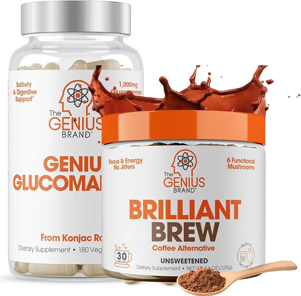 Glucomannan Fiber Capsules & Coffee Alternative A532956