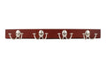 Wood Rack 4-Double Wall Hook U3250