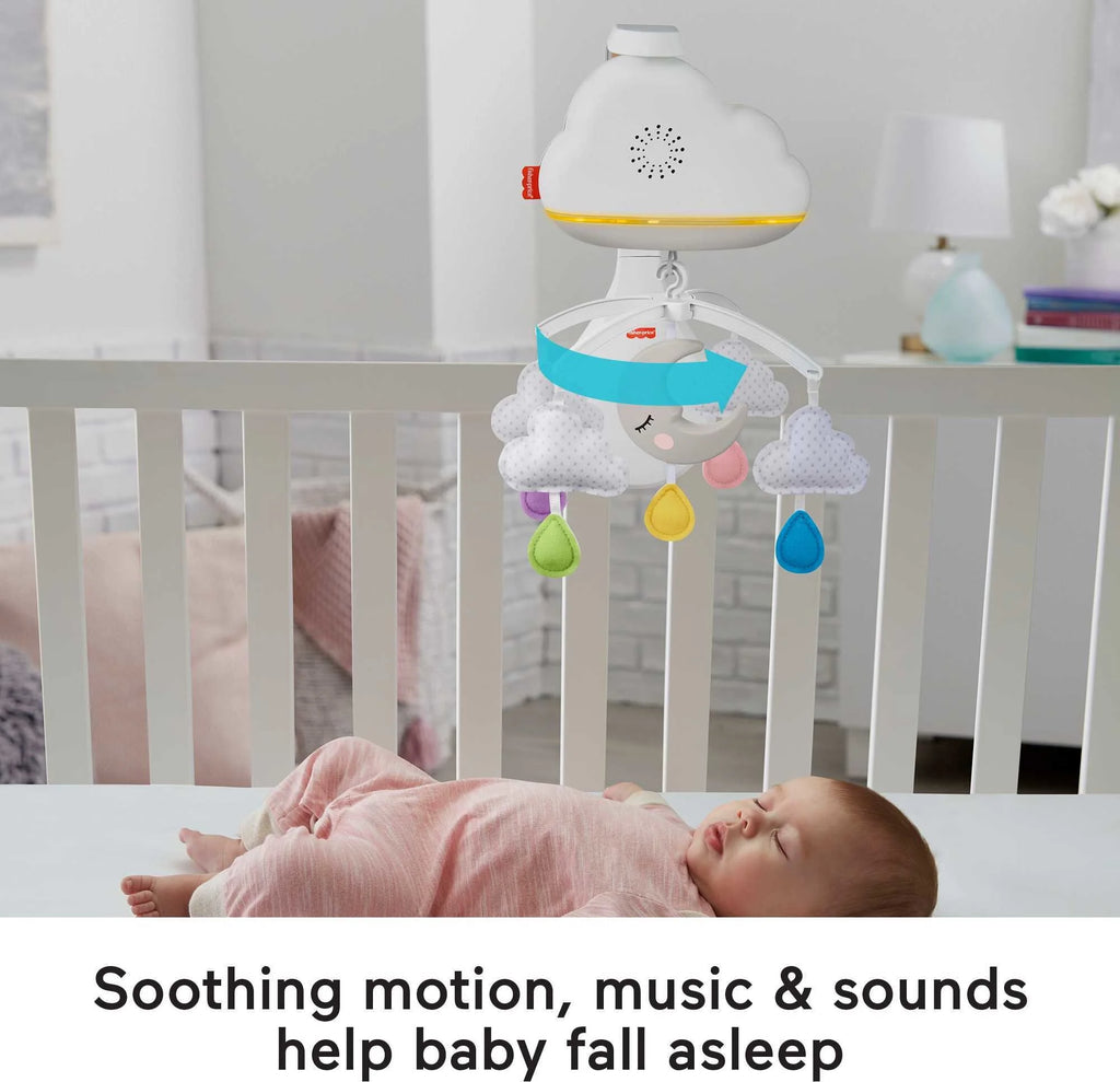 Calming Clouds Mobile & Soother Sound Machine with Music G8117