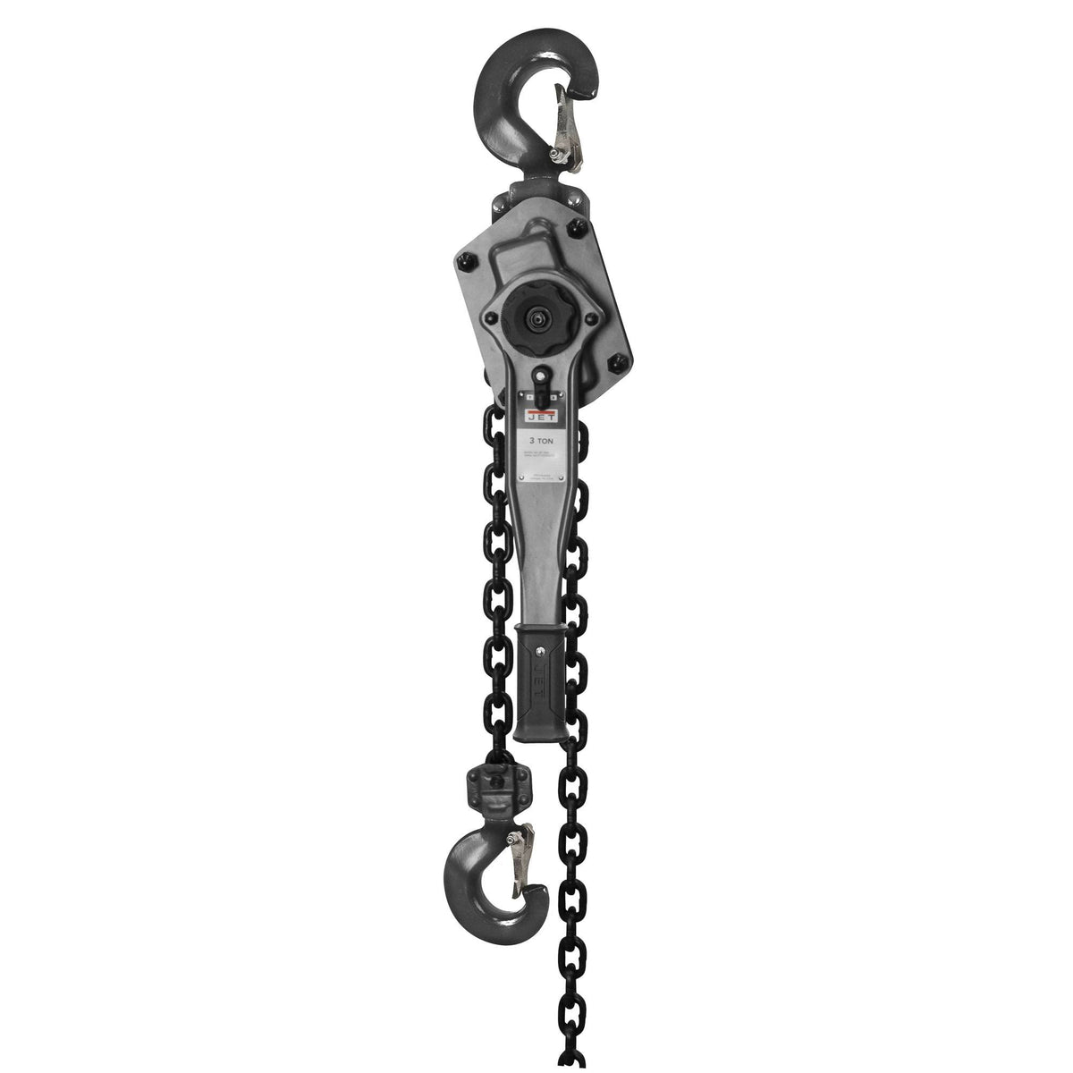 3 Ton Lever Hoist with 10& Lift and Shipyard Hooks K8707