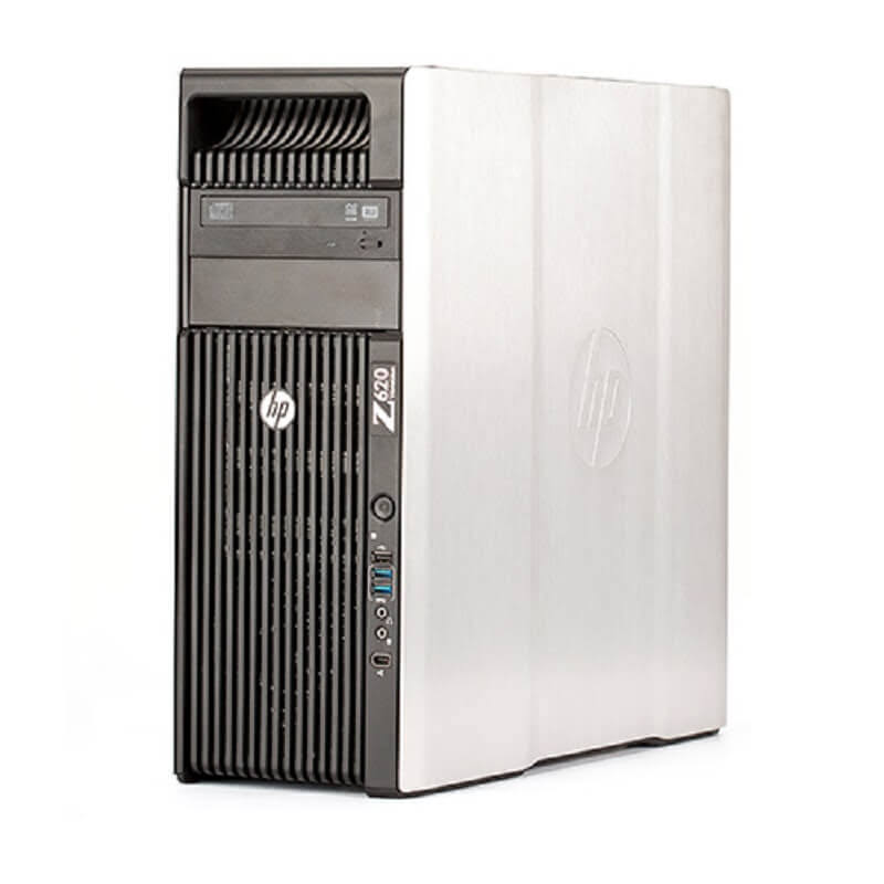 HP Z620 Workstation 2x E5-2640 Six Core 2.5Ghz 16GB 500GB 2TB Q600 V359654