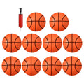 Mini Basketballs Inflatable Rubber Balls Set Q3632