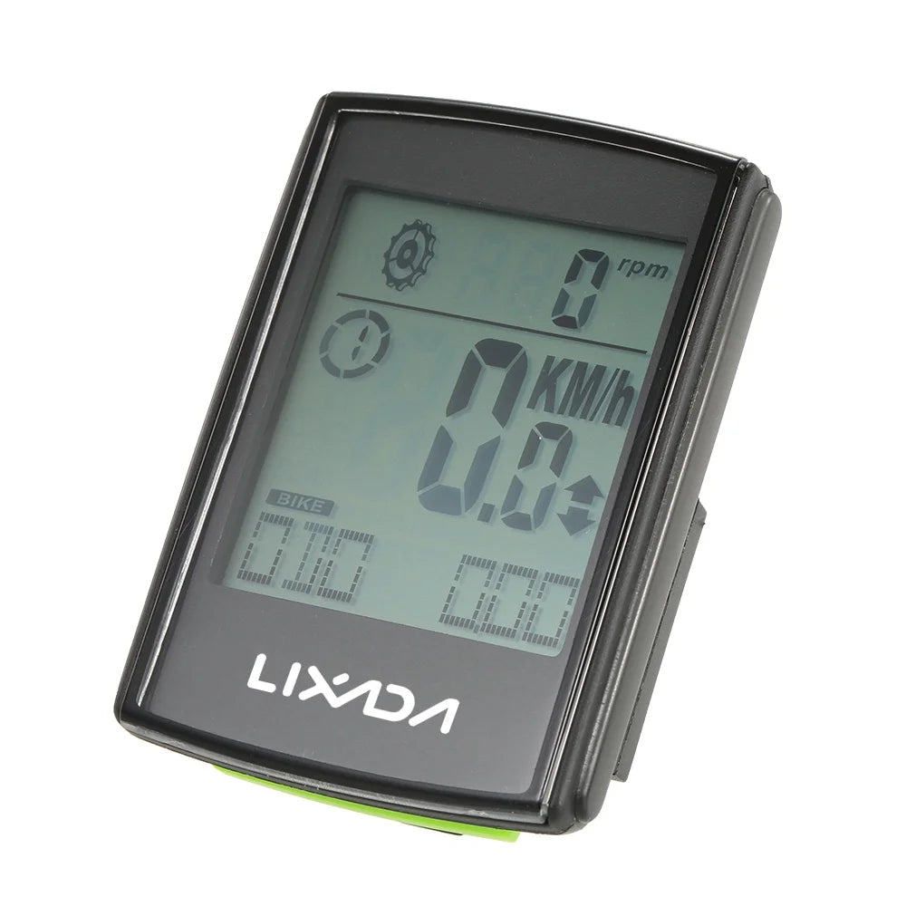 2 in 1 Wireless Cycling Computer LCD Display B518