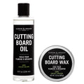 Cutting Board & Butcher Block Conditioning Oil & Wood Finishing Wax Bundle L379123