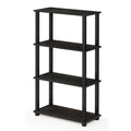 4-Shelf Decorative Shelves, Black T52370