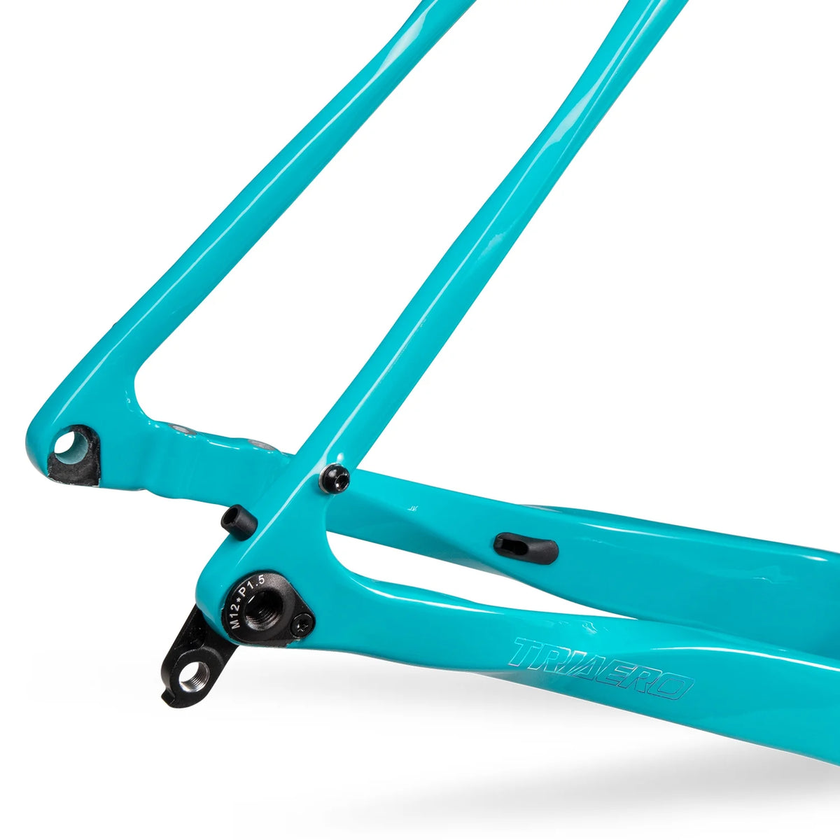 Blue Carbon Gravel Bike Frameset Q83501