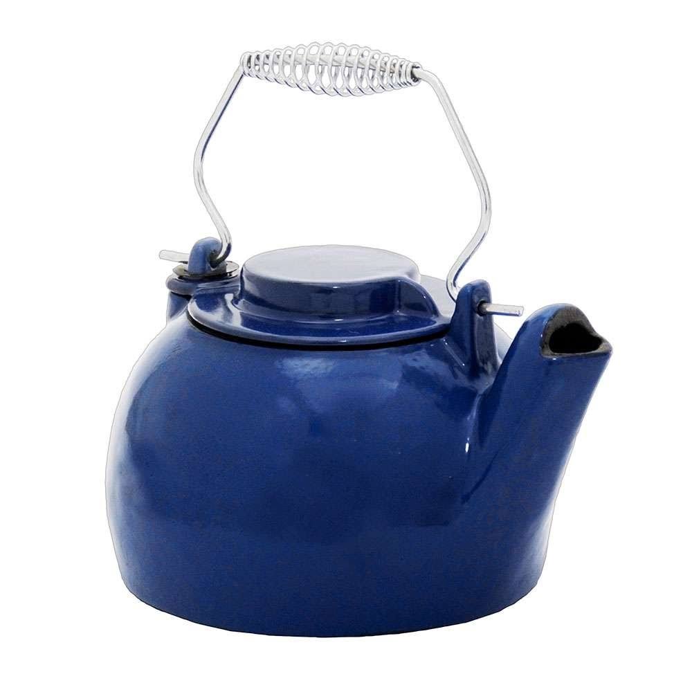 2.5 Quart Blue Cast Iron Kettle W74560