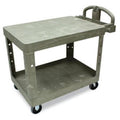 Beige 2-Shelf Utility Cart K15000