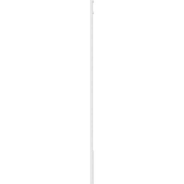 Raised Panel PVC Pilaster with Decorative Capital and Base (Pair) R104