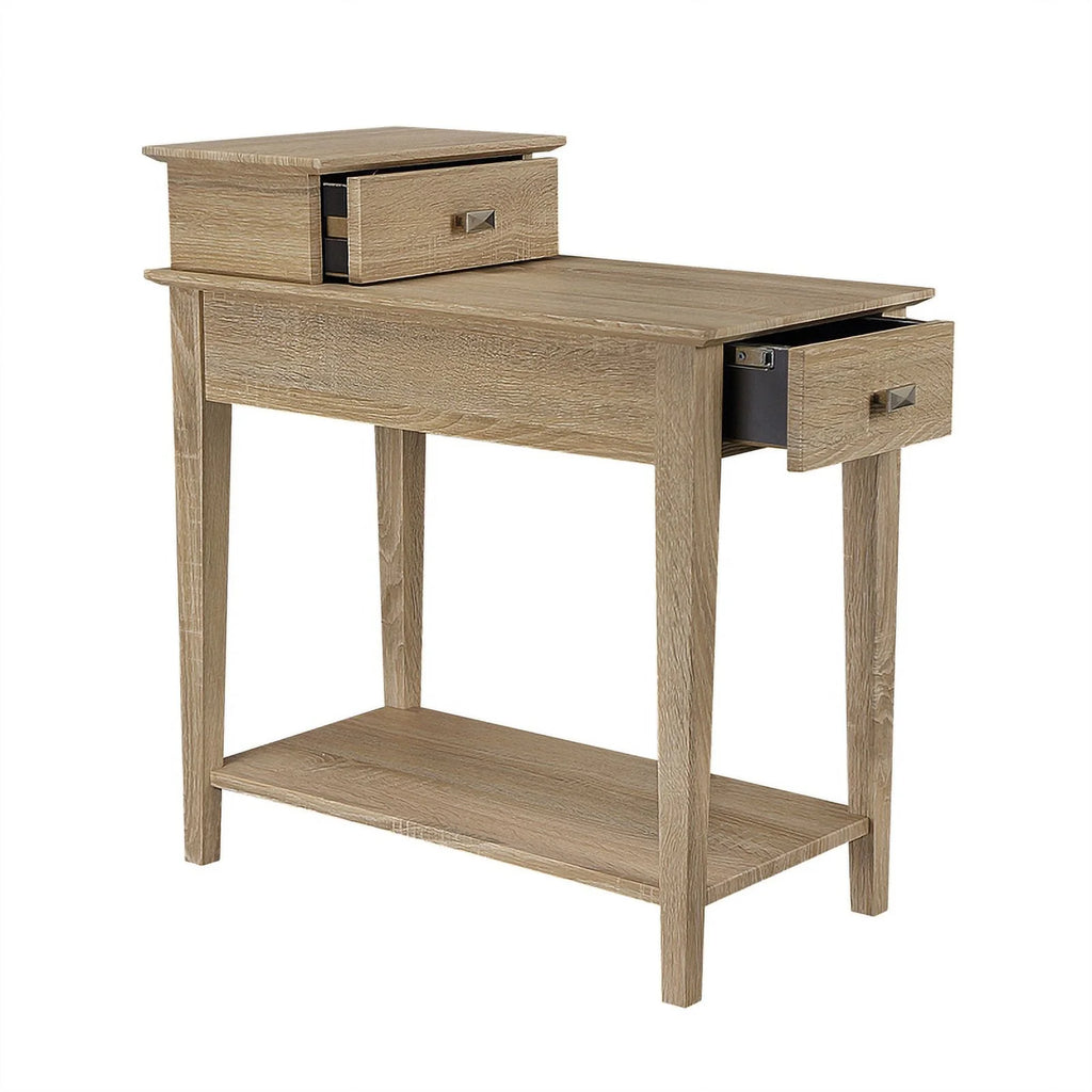 Transitional Wood Side Table J14570