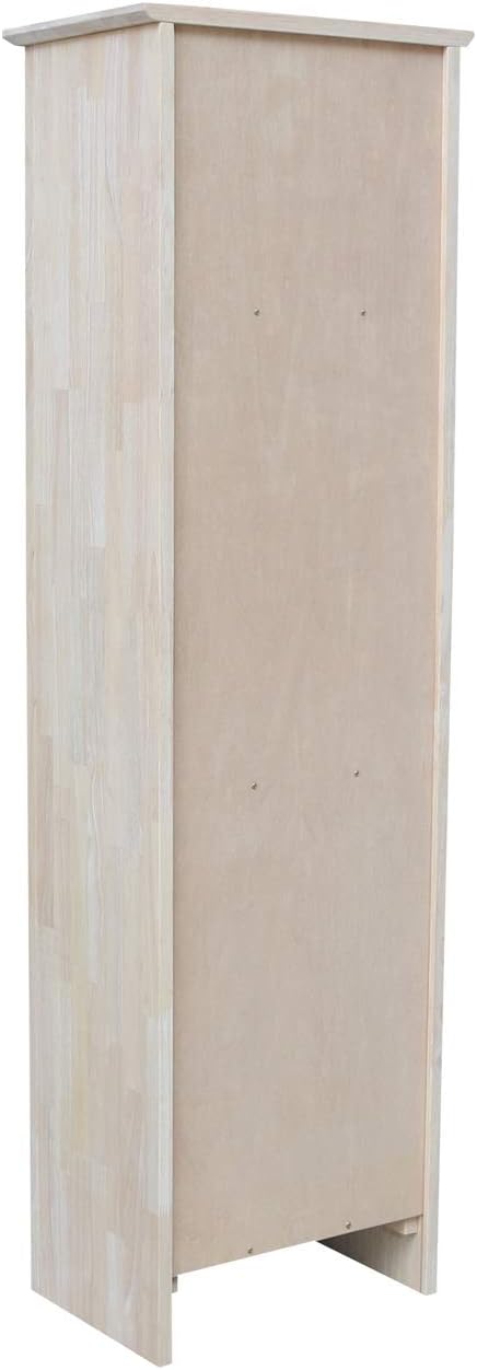 Unfinished Shaker Bookcase F4075