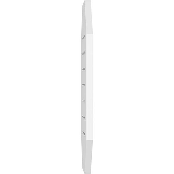18x22W x 26x22H PVC Gable Vent U1269