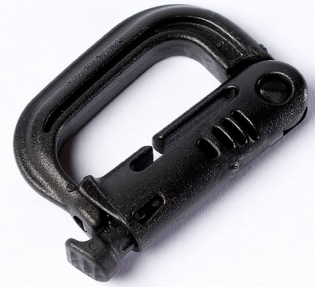 Black Molle Carabiner 100 Pack Y8239