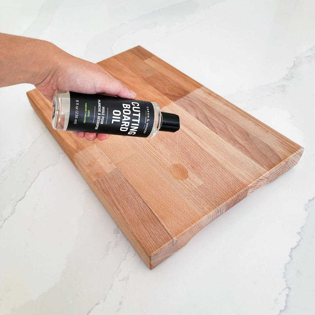 Cutting Board & Butcher Block Conditioning Oil & Wood Finishing Wax Bundle L379123